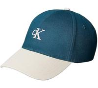 Calvin Klein Monogram Emb Colorblock Baseball Lv04G5000G Tapa, Blue (Atlantic Deep), Talla única para Hombre