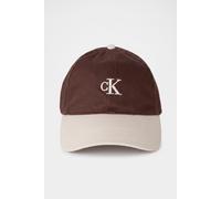 Calvin Klein Monogram Emb Colorblock Cap Chocolate Martini Talla: OS | Sombreros Outlet | Hombre | Marrón