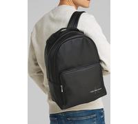 Calvin Klein Monogram Soft Campus Backpack Black Talla: OS | Mochilas Outlet | Hombre | Negro