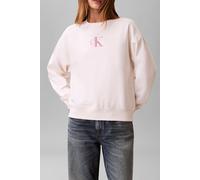 Calvin Klein Monologo Foil French Sweatpants Black Talla: M | Manga Larga Outlet | Mujer | Negro