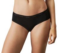 Calvin Klein Mujer Braguita Hipster Algodón con Stretch, Negro (Black), S