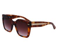 Calvin Klein Mujer Calvin Klein CK23508S 220 Gafas de sol Acetato la Habana Gris Cuadrada Normal Normal