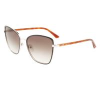 Calvin Klein Mujer CK21130S 002 Gafas de sol Metal Negro Marrón Mariposa Normal Fotocromático