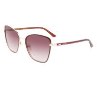 Calvin Klein Mujer CK21130S 605 Gafas de sol Metal Rojo Violeta Mariposa Fotocromático Fotocromático