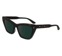 Calvin Klein Mujer CK24505S 220 Gafas de sol Acetato Marrón Verde Mariposa Normal Normal