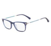 Calvin Klein Mujer CKJ18705 405 Monturas ópticas Acetato Azul Cuadrada Normal Fotocromático