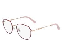 Calvin Klein Mujer CKJ20101 645 Monturas ópticas Metal Rojo Redonda Normal Fotocromático