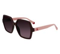 Calvin Klein Mujer CKJ21629S 603 Gafas de sol Inyectado Burdeos Violeta Cuadrada Normal Fotocromático