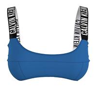 Calvin Klein Mujer Parte Superior de Bikini Bralette sin Relleno, Azul (Dynamic Blue), M