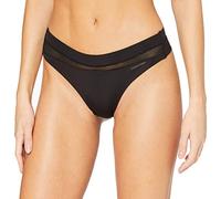 Calvin Klein Mujer String Tanga, Negro (Black), S