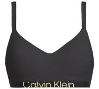 Sujetador Calvin Klein Light Lined Logo negro amarillo - M