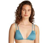Calvin Klein Mujer Top de Bikini Triangular Mujer con Relleno extraíble, Azul (Adriatic Blue), S