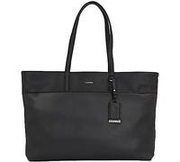 Calvin Klein Mujer Tote Bag Bolso Shopper mediano, Negro (Ck Black), Talla Única