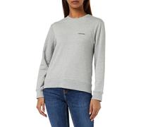 Calvin Klein Mujeres L/S Sweatshirt, Grey Heather, XL