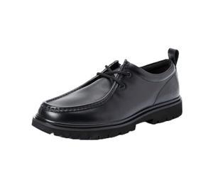 Calvin Klein Náuticos Hombre Hybrid Apron Laceup Shoe Elegantes, Negro (Triple Black), 46