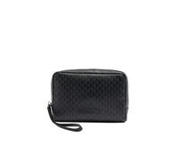 Calvin Klein Neceser 'Coated Emblem Print Bracelet Strap' gris / negro One Size gris / negro