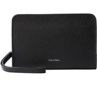 Calvin Klein Bolsa de Aluminio para Hombre con asa LV04D1153G Dopp, Color Negro (Negro), Talla única