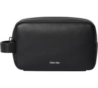Calvin Klein Neceser Hombre Raised con asa de transporte, Negro (Black), Talla Única