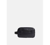Calvin Klein Neceser mediano negro con asa corta y bolsillo frontal. Negro