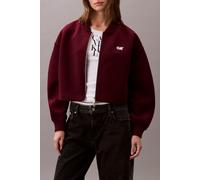 Calvin Klein Oversized Scuba Bomber Jacket Deep Rouge Talla: L | Bombers Outlet | Mujer |