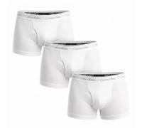 Calvin Klein Pack 3 Bóxers Cortos Hombre Cotton Classics NB4002A | Ropa interior masculina, bóxers algodón 100%, diseño de tiro medio, abertura funcional, pernera corta
