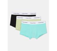 Calvin Klein Pack de 3 bóxer ajustados de tiro bajo. Multicolor M/3