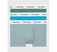 Calvin Klein Pack de 3 bóxer de tiro bajo - Cotton Stretch. Gris S