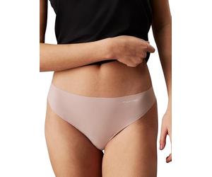 Calvin Klein Pack de 3 Braguitas Tipo Tanga para Mujer Invisibles sin Costuras, Rosa (Subdued W. Ivory Logo (3)), L