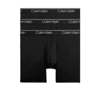 Calvin Klein Pack de 3 Calzoncillos Bóxer para Hombre Low Rise Trunk Algodón Elástico, Negro (Black), S