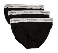 Calvin Klein Pack de 3 Calzoncillos Hip Brief para Hombre Algodón Elástico