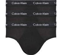 Calvin Klein Pack de 3 Calzoncillos Hombre triapack Slip CK artículo U2661G 3P Hip Brief, XWB Black w/Black WB, S
