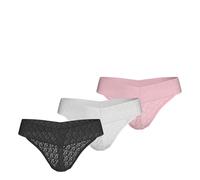 Calvin Klein Pack de 3 Tangas LV00QD5304-W5T XS