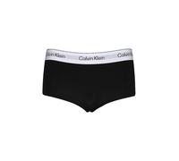 Calvin Klein Braguitas Hipster Mujer Boyshort con Logotipo en la Cintura, Negro (Black), L
