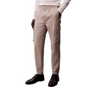 Calvin Klein Pantalón Cargo Hombre Comfort Cotton Skynny Fit, Beige (Vintage Khaki), L