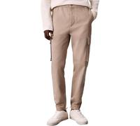 Calvin Klein Pantalón Cargo Hombre Comfort Cotton Skynny Fit, Beige (Vintage Khaki), XXL