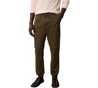 Calvin Klein Pantalón Cargo Hombre Comfort Cotton Skynny Fit, Verde (Fatigue), S