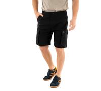Calvin Klein Pantalón Cargo Hombre Shorts Washed con Cintura elástica, Negro (CK Black), 32W