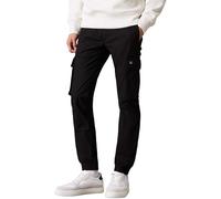 Calvin Klein Pantalón Cargo Hombre Skinny Fit con Bolsillos, Negro (CK Black), 31W