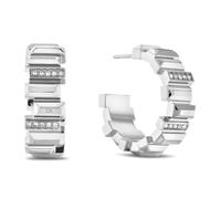 Calvin Klein Pendientes de aro para Mujer Colección LUSTER de Acero inoxidable - 35000237