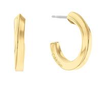 Calvin Klein Pendientes de aro para Mujer Colección TWISTED RING Oro amarillo - 35000311