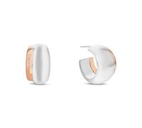 Calvin Klein Pendientes para Mujer Colección REFINE en Acero Inoxidable Bicolor - 35000614, EARRINGS