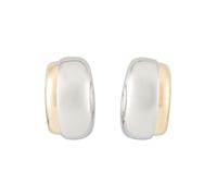 Calvin Klein Pendientes 'REFINE' oro / plata One Size oro / plata