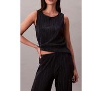 Calvin Klein Plisse Sl Tank Sky Captain Talla: L | Camisetas de Tirantes Outlet | Mujer