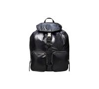 Calvin Klein Pocket Nylon Flap Backpack Black Talla: OS | Mochilas Outlet | Mujer | Negro