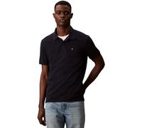 Calvin Klein Polo de Manga Corta Hombre Monogram Pique de algodón, Azul (Dark Sapphire), M