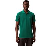 Calvin Klein Polo SS Monogram de piqué LV040EM269 S/S para Hombre, Color Verde (Verde Deco, Talla M), Verde (Verde Decorativo), M