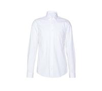 Calvin Klein Poplin Stretch Slim Shirt, Camisa para Hombre, Blanco (White), 18