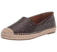 Calvin Klein Popular, Zapatos Tipo Ballet Mujer, Logotipo de Espresso, 37 EU