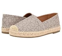 Calvin Klein Popular, Zapatos Tipo Ballet Mujer, Logotipo Gris Pardo, 38.5 EU