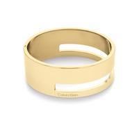 Calvin Klein Pulsera esclava para Mujer Colección GEOMETRIC ESSENTIALS de Acero inoxidable y Oro Amarillo